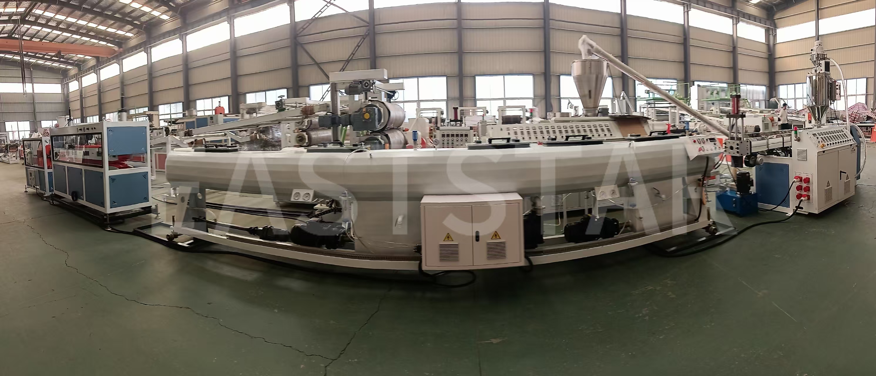 QINGDAO EASTSTAR PE పైప్ ప్రొడక్షన్ లైన్ యొక్క షిప్‌మెంట్‌ను పూర్తి చేసింది, పాలస్తీనియన్ మౌలిక సదుపాయాల అభివృద్ధికి మద్దతు ఇస్తుంది